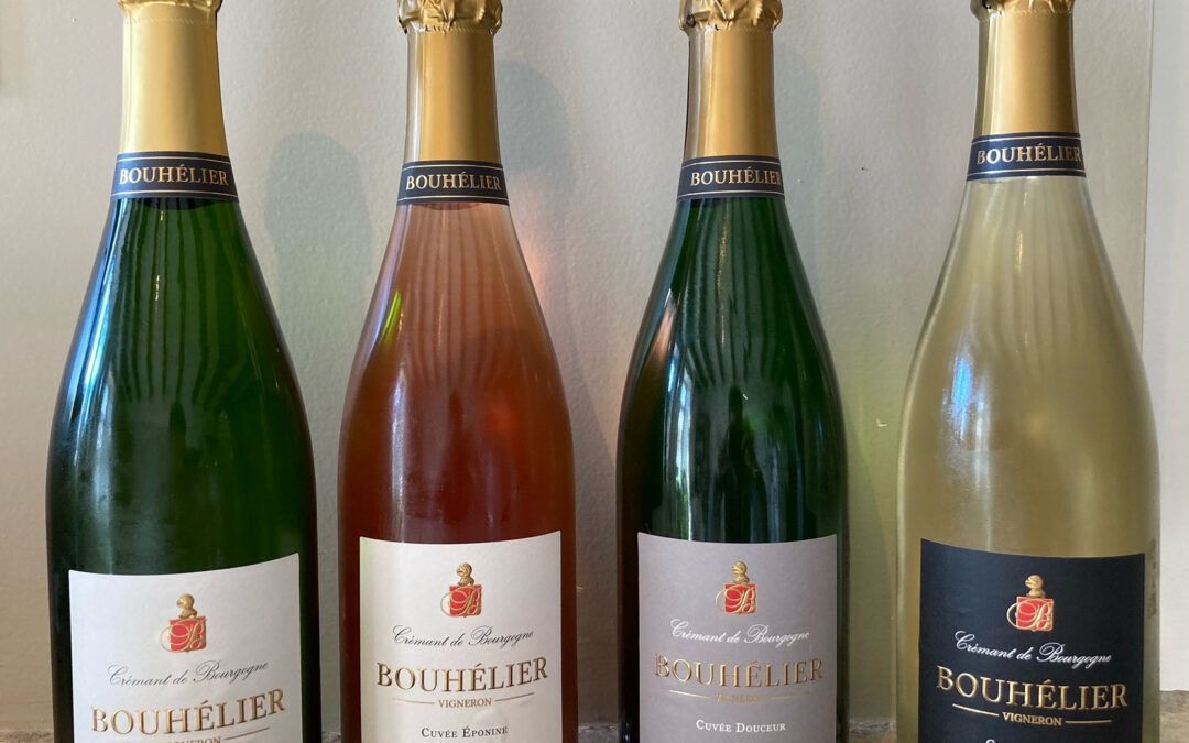 La nouvelle gamme d’étiquettes du Domaine Bouhélier, quelle élégance !