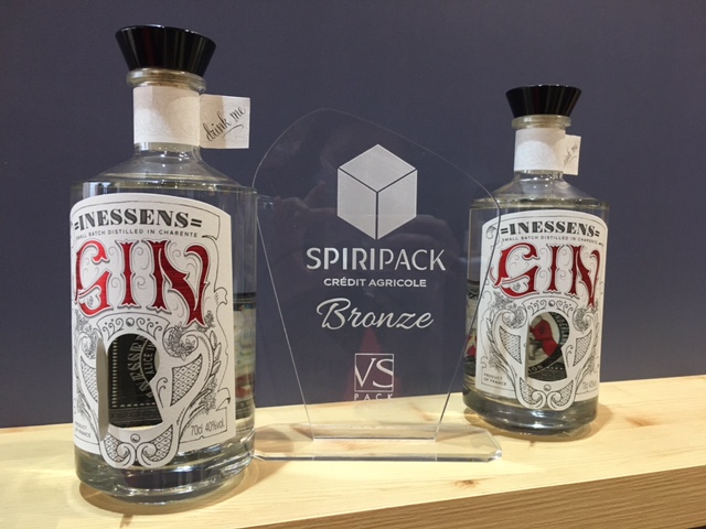 Récompense Spiripack pour notre GIN INESSENS!