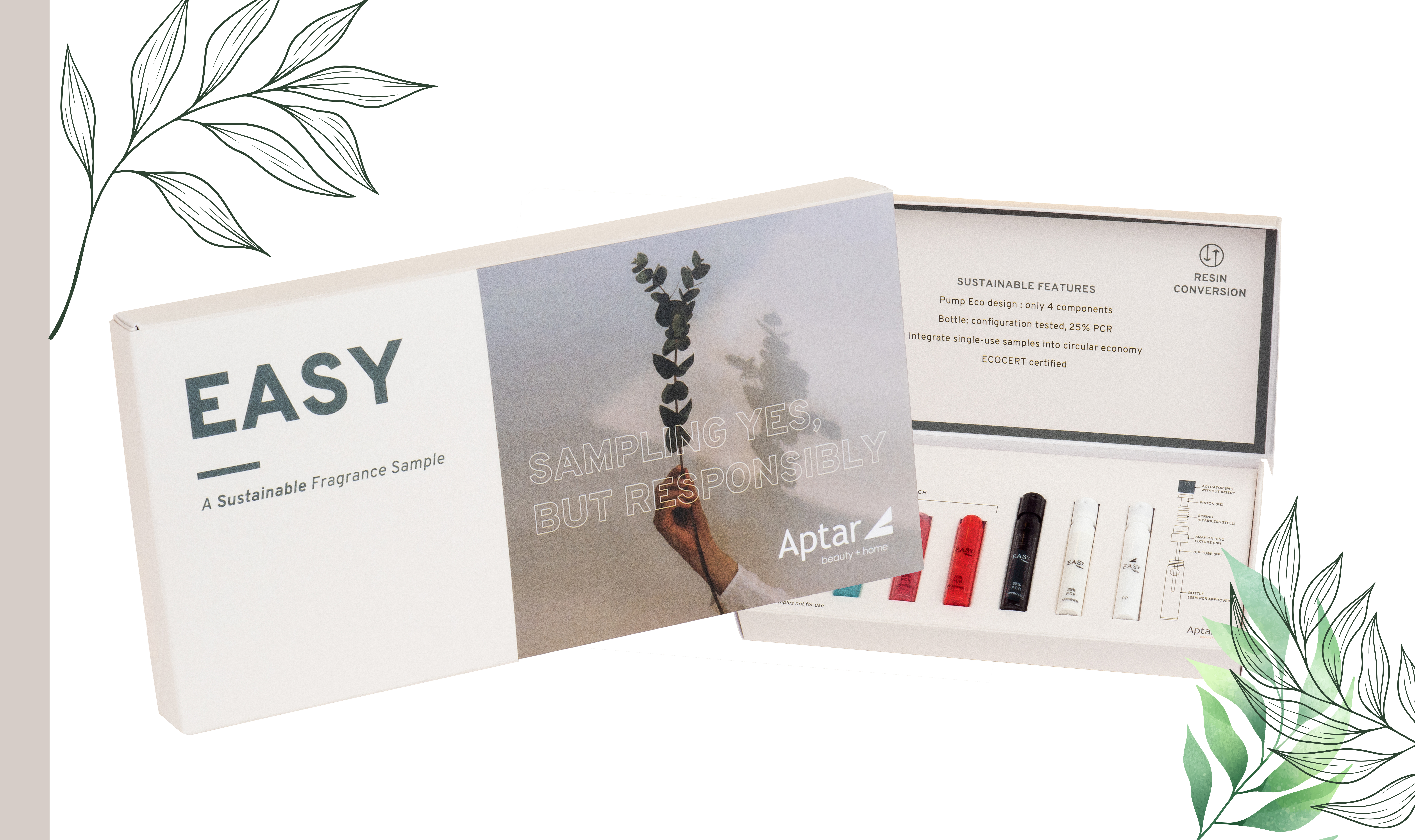 Un coffret éco-conçu.