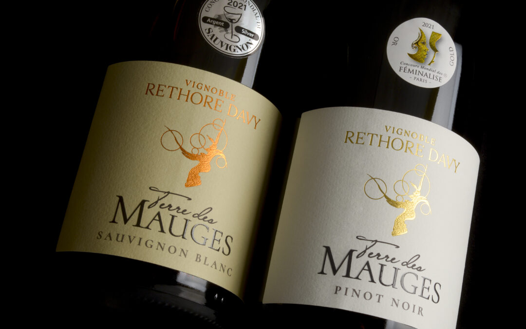 A very high-end label for our client RETHORE DAVY.