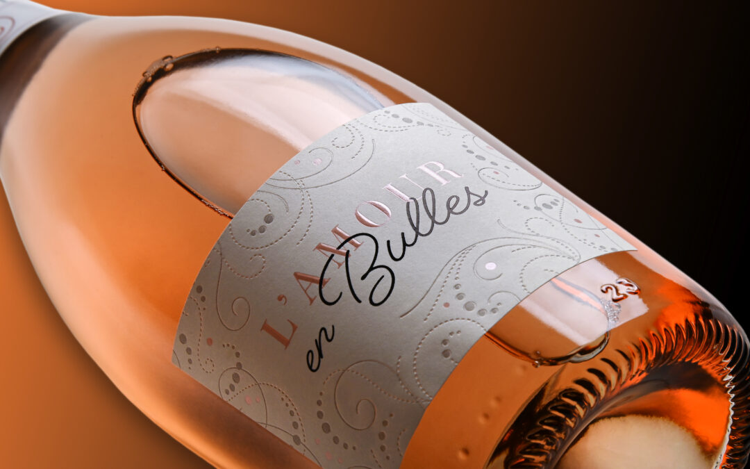 Femininity and delicacy for the new label L’Amour en Bulles from the Vignerons de Brulhois