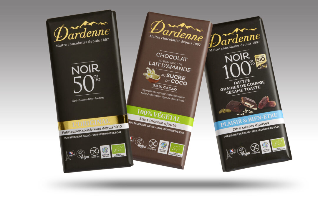 Les chocolats Dardenne ont choisi l’élégance