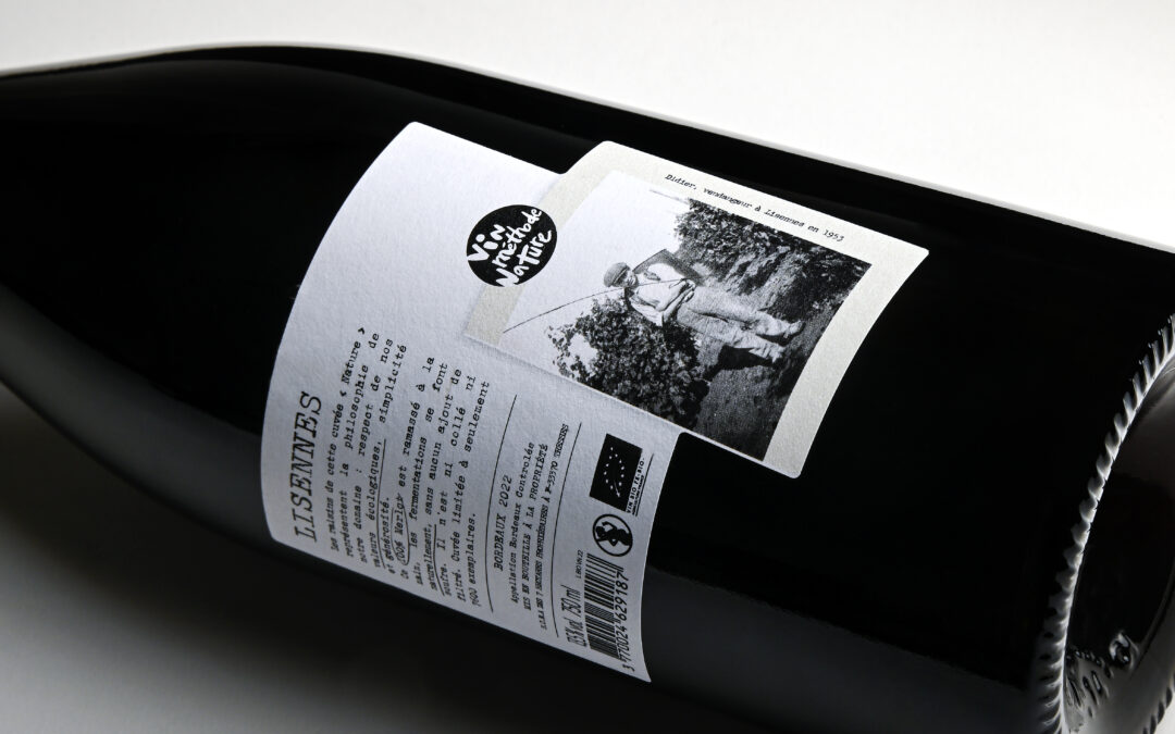 The new label of The Cuvée Méthode Natural