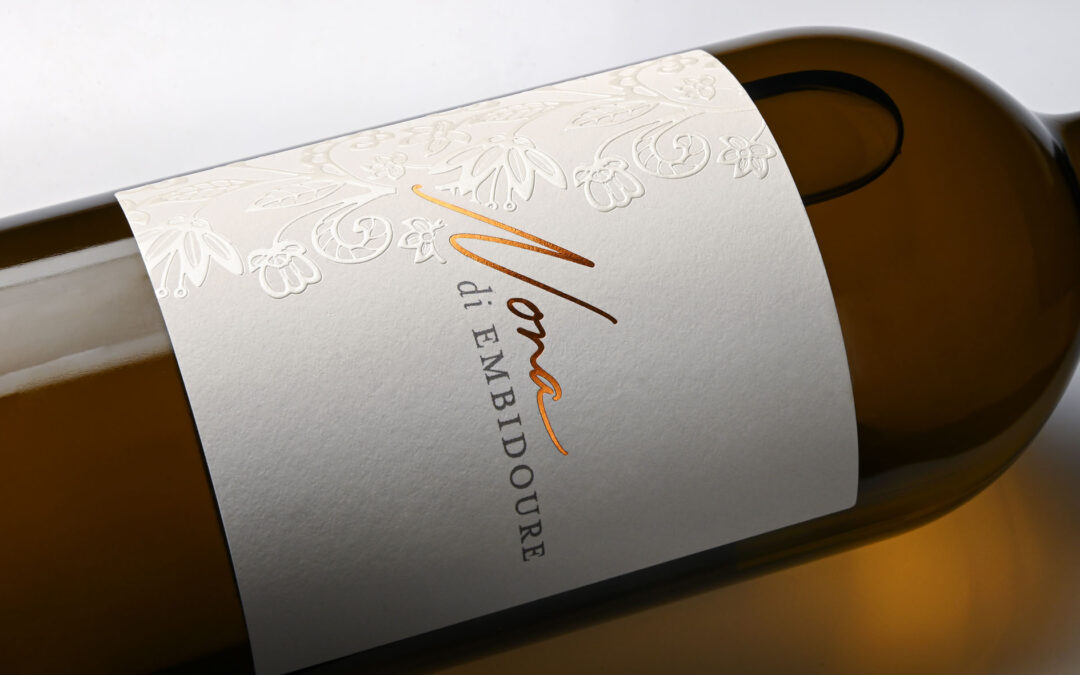 Discover the new label for the Nona di Embidoure sweet white wine!