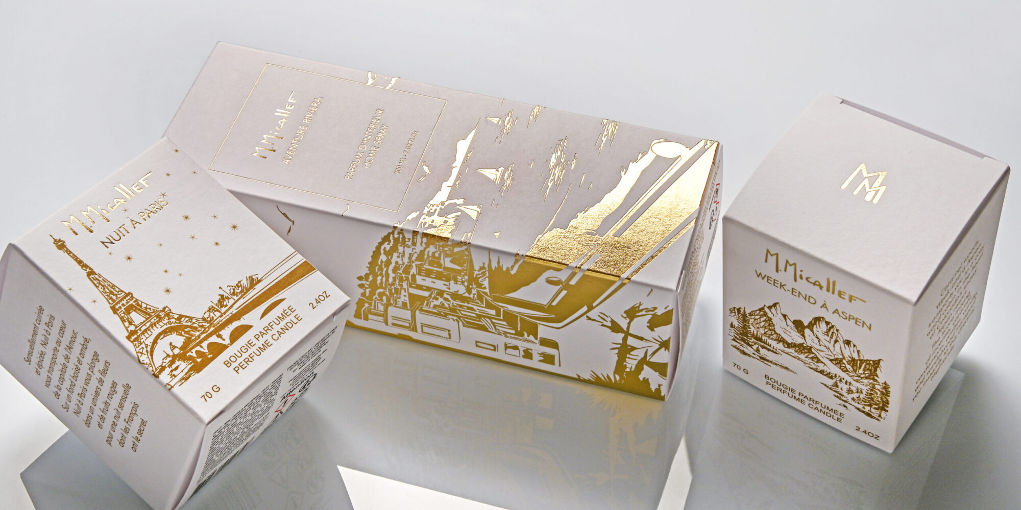 The art of packaging serving the home fragrance world