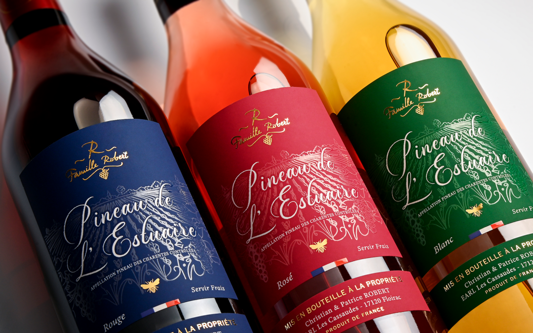 Inessens supporting the new Pineau des Charentes range by Patrice Robert