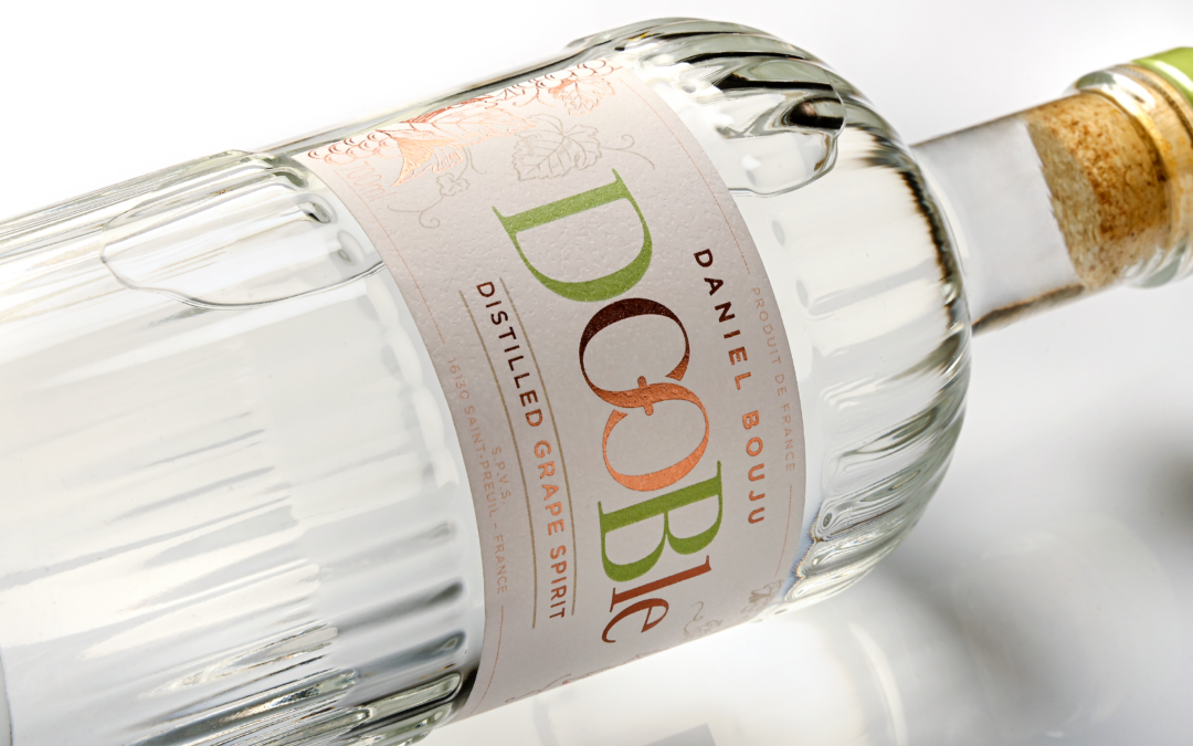 Dooble Eau-de-Vie Label: The Elegance of Double Distillation